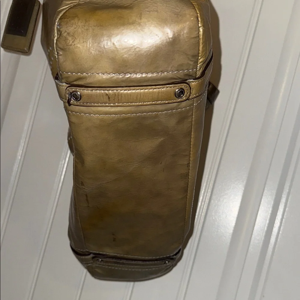 Coach Brown Leather Tote Bag